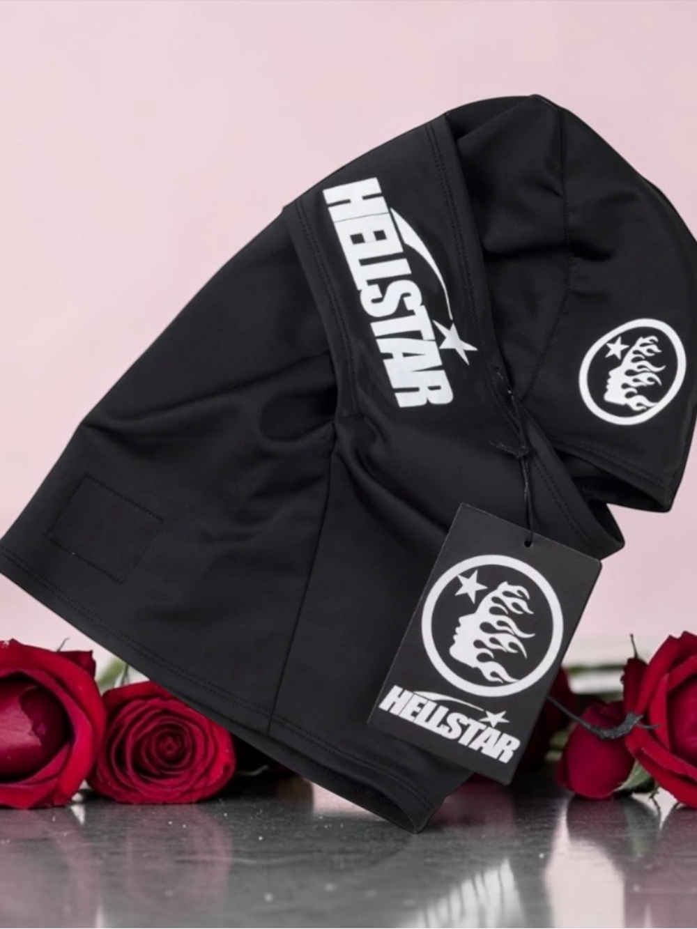 🔥 Hellstar Black Shorts – Path to Paradise 🔥